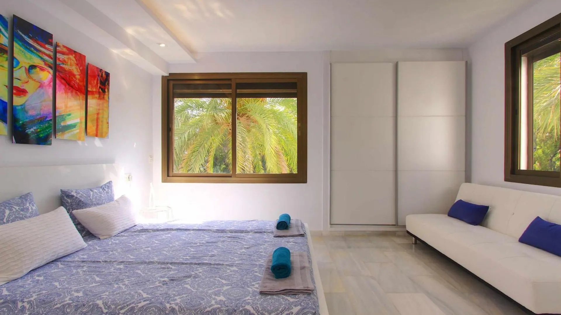 1108 Beachfront 2 Apartments With Roofterrace 80Mtrgt Beach 3 Pools Marbella Spain