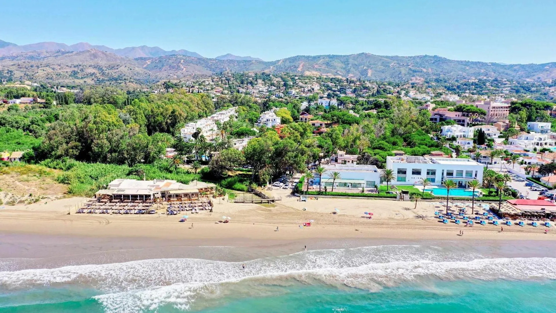 1108 Beachfront 2 Apartments With Roofterrace 80Mtrgt Beach 3 Pools Marbella