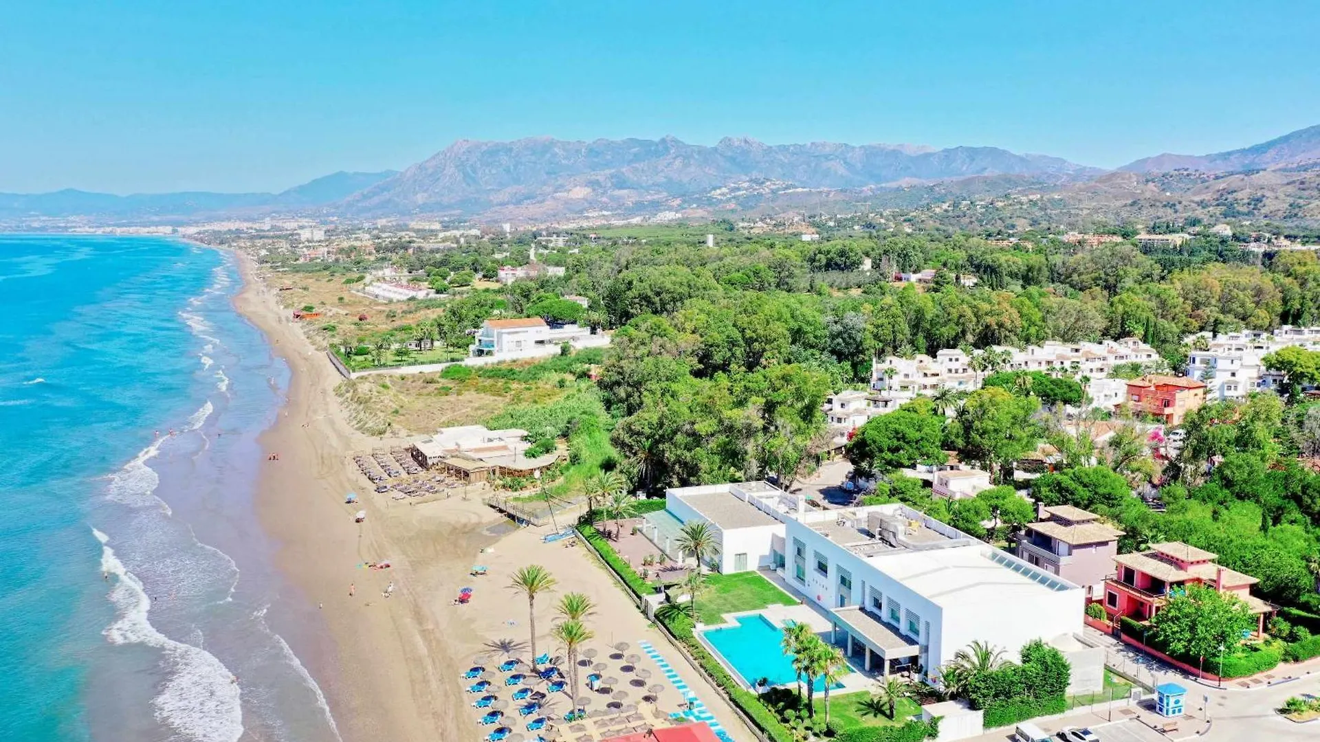 1108 Beachfront 2 Apartments With Roofterrace 80Mtrgt Beach 3 Pools Marbella