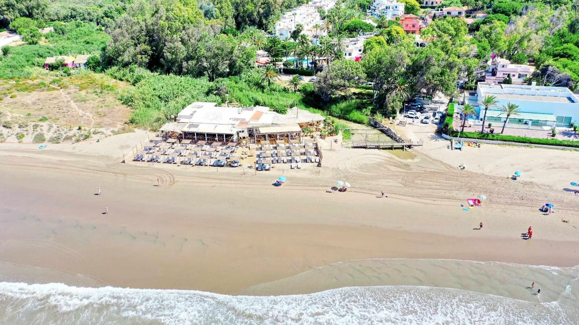 1108 Beachfront 2 Apartments With Roofterrace 80Mtrgt Beach 3 Pools Marbella